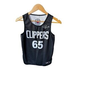Score Authentic Apparel Los Angeles Clippers youth M basketball jersey